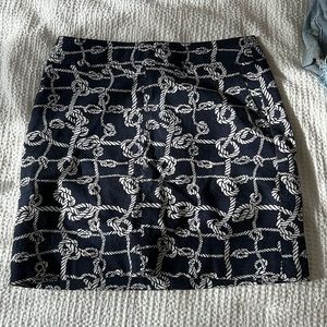 Talbots sailor skirt